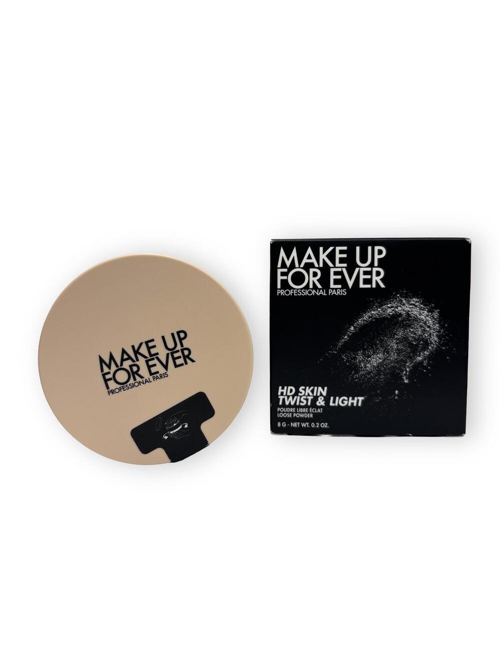 MAKE UP FOR EVER HD Skin Twist & Light 24HR Luminous Finishing Powder 8G NEW NIB